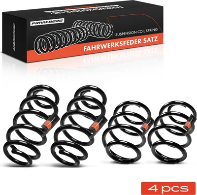 Immagine prodotto di Frankberg 4x molla sospensione anteriore posteriore per Audi TT 8J3 2.0L 2008-2014