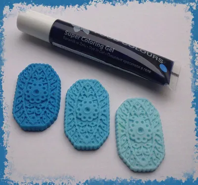 Produktbild von Gel-Lebensmittelfarbe, blau, hellblau
