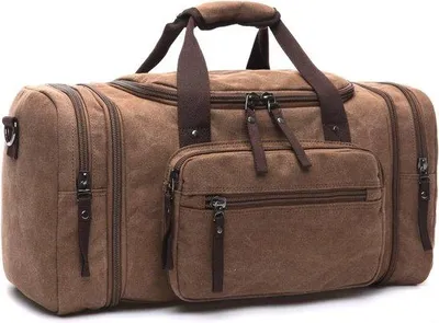 Produktbild von Große Reisetasche aus Canvas für Herren und Damen
