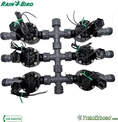 Zdjęcie produktu dla 6-stanowiskowy rozdzielacz z zaworem elektromagnetycznym Rain Bird HV 24V