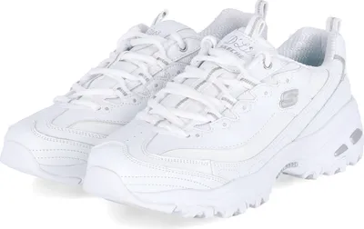 Produktbild von Skechers Damen Skechers D'lites Fresh Start 11931-wsl Sneaker, Weiß Silberfarben