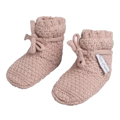 Produktbild von Baby's Only Booties teddyfutter Willow - Alt Rosa - 3-6 Monate - 100% Baumwolle