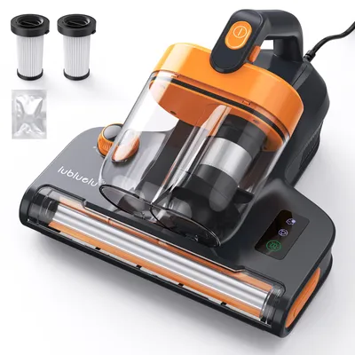 Zdjęcie produktu dla Lubluelu CM209 Odkurzacz do materacy przeciw roztoczom, 16 kPa, 450 W, czujnik kurzu LED, gorące powietrze 80 °C, światło UV-C, 65 000 wibracji/min