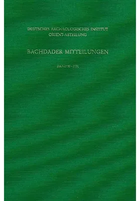Productafbeelding van Baghdader Mitteilungen 32