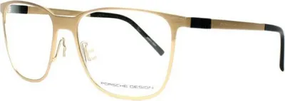 Obrázek produktu pro Porsche Design - P8275, Geometrická, Kovová, Pánská, Goldb Abf, 55/18/145