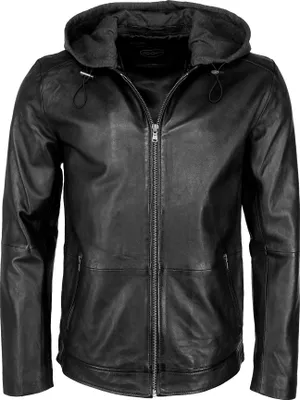 Produktbild von JCC Lederjacke MM21-1-03 Herren black XL