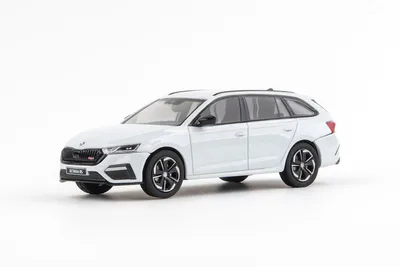 Obrázek produktu pro Škoda Octavia IV Combi RS (2020) - Bílá Moon Metalíza ABREX 1:43