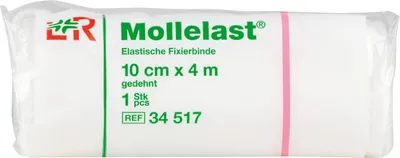 Immagine prodotto di Benda elastica di fissaggio Mollelast 10 cm x 4 m, 1 pz. Benda