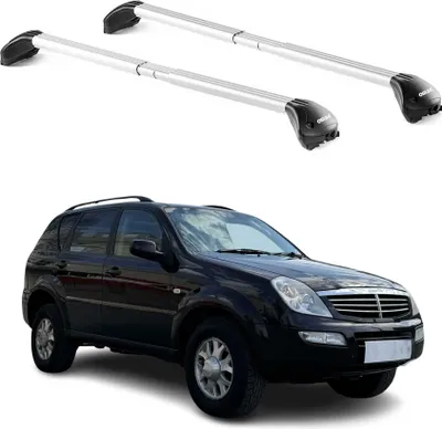 Produktbild von Dachträger Grundtäger für Ssangyong Rexton I 2001-2006 5tür 100kg Alu ABE Silber