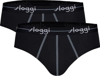 Produktbild von sloggi Herren Midislip 2-Pack Start - BLACK - Größe 5