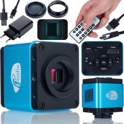 Productafbeelding van Microscoopcamera – Professionele Digitale 4K Microscoop Camera met Sony CMOS Sensor
