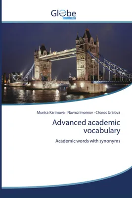 Produktbild von Advanced academic vocabulary
