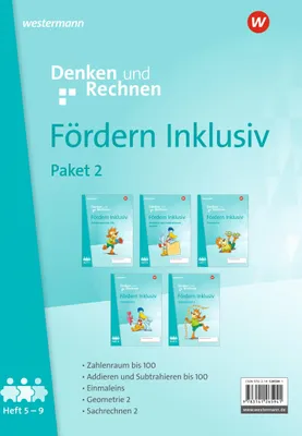 Produktbild von Fördern Inklusiv. Hefte 5-9 im Paket Denken und Rechnen Ausgabe 2024