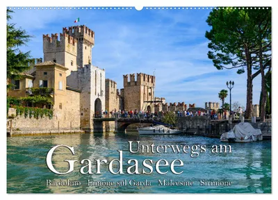 Produktbild von Unterwegs am Gardasee (Wandkalender 2027 DIN A2 quer), CALVENDO Monatskalender