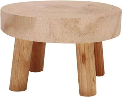 Image de Support à plantes en bois, taille moyenne, vert, pour l'intérieur et l'extérieur