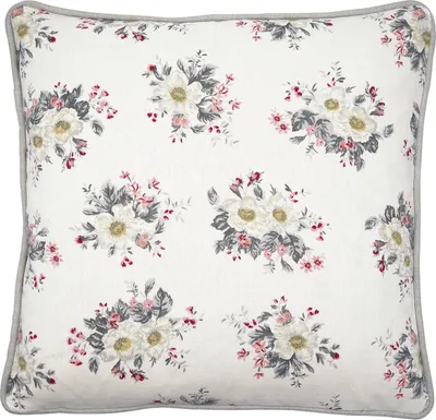 Produktbild von Greengate Abella Kissenbezug weiss 40x40cm