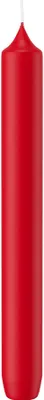 Produktbild von Leuchterkerzen Rot 185 x Ø 21 mm, 10 Stück