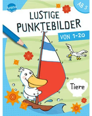 Image de Lustige Punktebilder von 1-20. Tiere