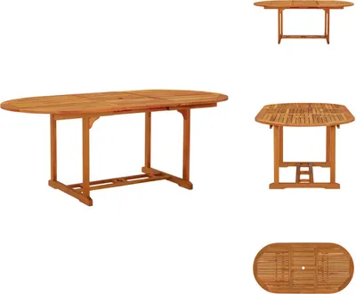 Produktbild von vidaXL Gartentisch 200x100x75 cm Massivholz Eukalyptus -  Gartentische