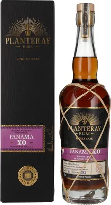 Image de Planteray Rum PANAMA XO Marsala Cask Finish 43,1% Vol. 0,7l en boîte cadeau
