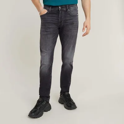 Produktbild von G-STAR RAW 3301 SLIM FADED BLACK MAGNET Herren Jeans