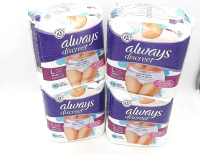 Produktbild von Always Discreet Inkontinenz Slips Damenpflege Unterwäsche 40 Stück Wohlfühlen Sicherheit