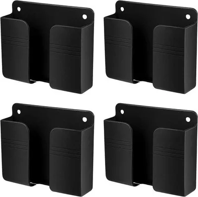 Produktbild von Selbstklebende Handyhalterung 4er Set schwarz
