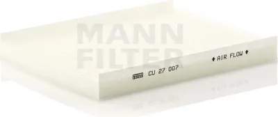 Zdjęcie produktu dla Filtr kabiny MANN-FILTER CU 27 007