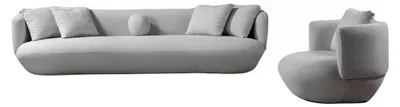 Produktbild von Design Sofa Couch Polster Möbel 4+1 Sitzer Couchen Möbel Einrichtung 2tlg.