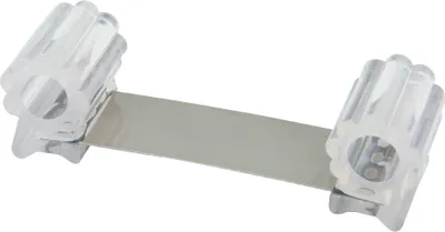 Produktbild von Transparenter Türstopper aus Gummi, 13 cm.