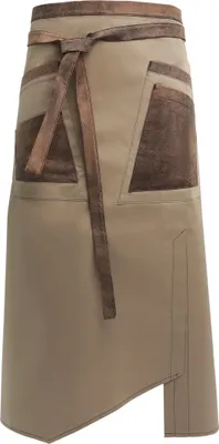 Zdjęcie produktu dla Pavelinni | Copenhagen | Long Horeca Apron | Kitchen/Cooking Apron | Horeca Apron | Beige
