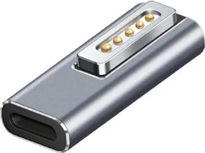 Produktbild von INF USB-C Buchse auf MagSafe 2 Adapter - Aluminium Konverter für MacBook