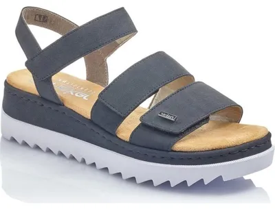 Produktbild von Rieker Damen Klassische Sandalen V442414 Farbe: Blau Größe: 41