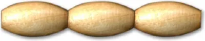 Produktbild von Holzoliven Holzperlen 6mm oval Oliven basteln fädeln