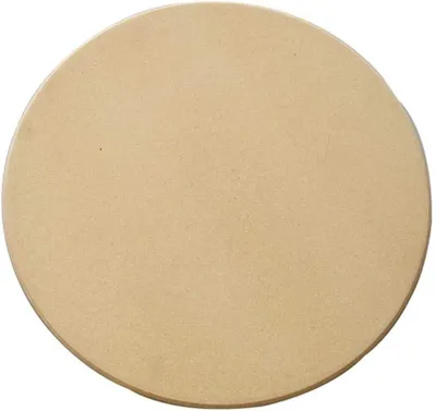 Zdjęcie produktu dla Runda pizza z kamienia cordierytowego do pieca i grilla, 36 cm