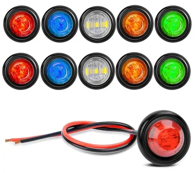 Productafbeelding van Waterdichte LED-verlichting, 10 stuks, 12V