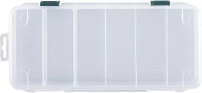 Produktbild von Meiho Köderbox 3L Klar 275x131x45 mm mit 4 festen Fächern und 2 Teilern
