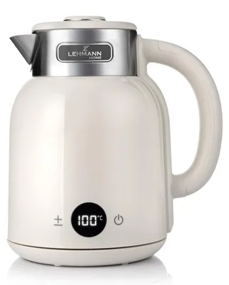 Wasserkocher 1,5 L, 2200 W, Temperaturwahl 40-100°C, beige