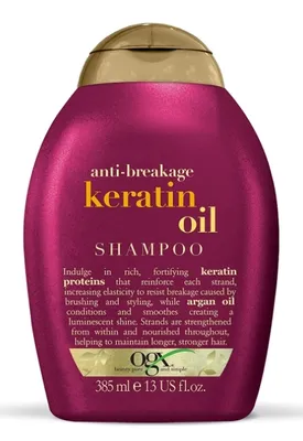 Obrázek produktu pro OGX Keratinový Šampon pro Výživu a Regeneraci Vlasů - 385 ml