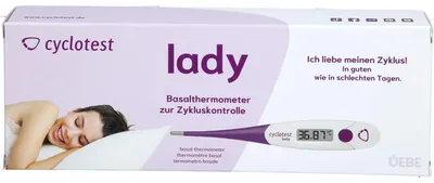 Immagine prodotto di cyclotest lady Termometro basale digitale per il monitoraggio del ciclo, 1 pz. test