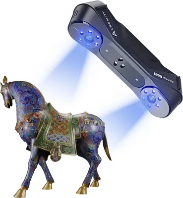 3D-Scanner CR-Scan Raptor Pro, 60 fps, 0,02 mm Genauigkeit, 22+7 Laser