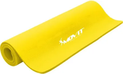 Produktbild von MOVIT Gymnastikmatte Pilates, Gymnastik, Yoga, Matte - hautfreundlich und , Yogamatte für Zuhause oder Unterwegs - 183x60x1,0cm, Gelb