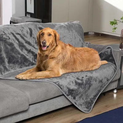 Produktbild von Weiches, waschbares Haustierdecken, groß, 60 x 50 cm, Hunde- und Katzen-Geschirr