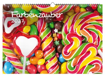 Produktbild von Farbenzauber DIN A3 Kalender für 2027 Farben Colours - Seelenzauber