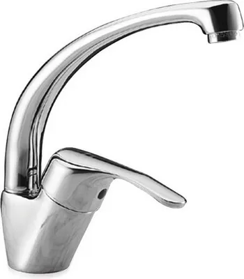 Produktbild von Demm Spültischarmatur mit seitlichem hebel und Schwenkauslauf chrom 2063E, 12504.036.C