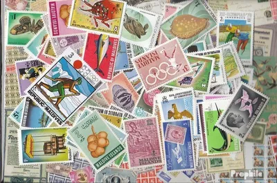 Produktbild von Briefmarken Malediven 200 verschiedene Marken