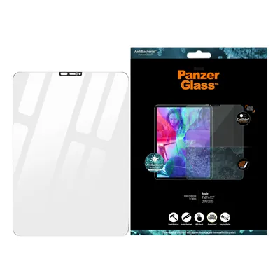 Produktbild von PanzerGlass ® CamSlider® Displayschutz iPad Pro 12.9″ (2018, 2020-2022), Klare Bildschirmschutzfolie, 32,8 cm (12.9"), Gehärtetes Glas, Polyethylenterephthalat, 80 g, 1 Stück(e)