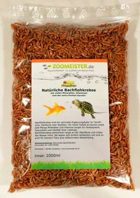 Produktbild von Premium Bachflohkrebse getrock. Nachfüllpack (1000ml / 120g)