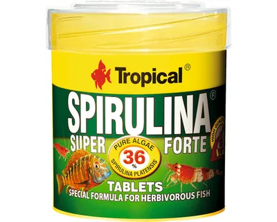 Produktbild von Futtertabletten Tropical Spirulina 36% Tablets 50 ml