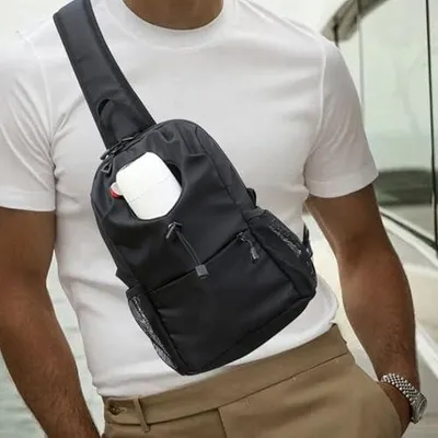 Produktbild von Wasserdichte Brusttaschen und lässige Messenger-Rucksäcke | Verstellbare Umhängetasche für Damen für Arbeit, Freizeit, Wandern, Outdoor, Reisen und Sport